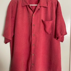 5 Tommy Bahama 100% silk Camp Shirts